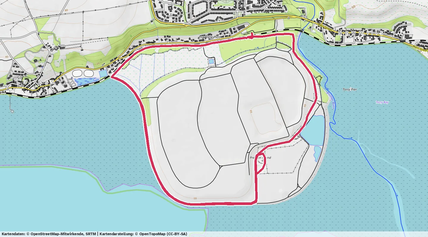Route map for 🏃‍♂️ ⏰00:58:58 📏10.78km ⏱️5:28/km 🛫23m ❤️‍🔥181bpm 🧁998Kcal