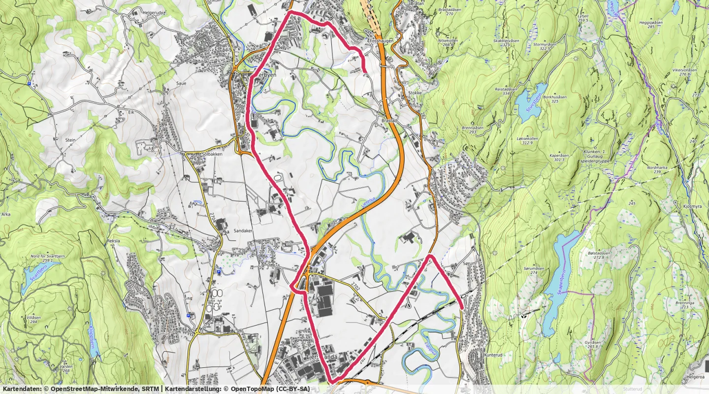 Route map for 🏃‍♂️ ⏰00:42:07 📏9.02km ⏱️4:40/km 🛫27m 🧁783Kcal