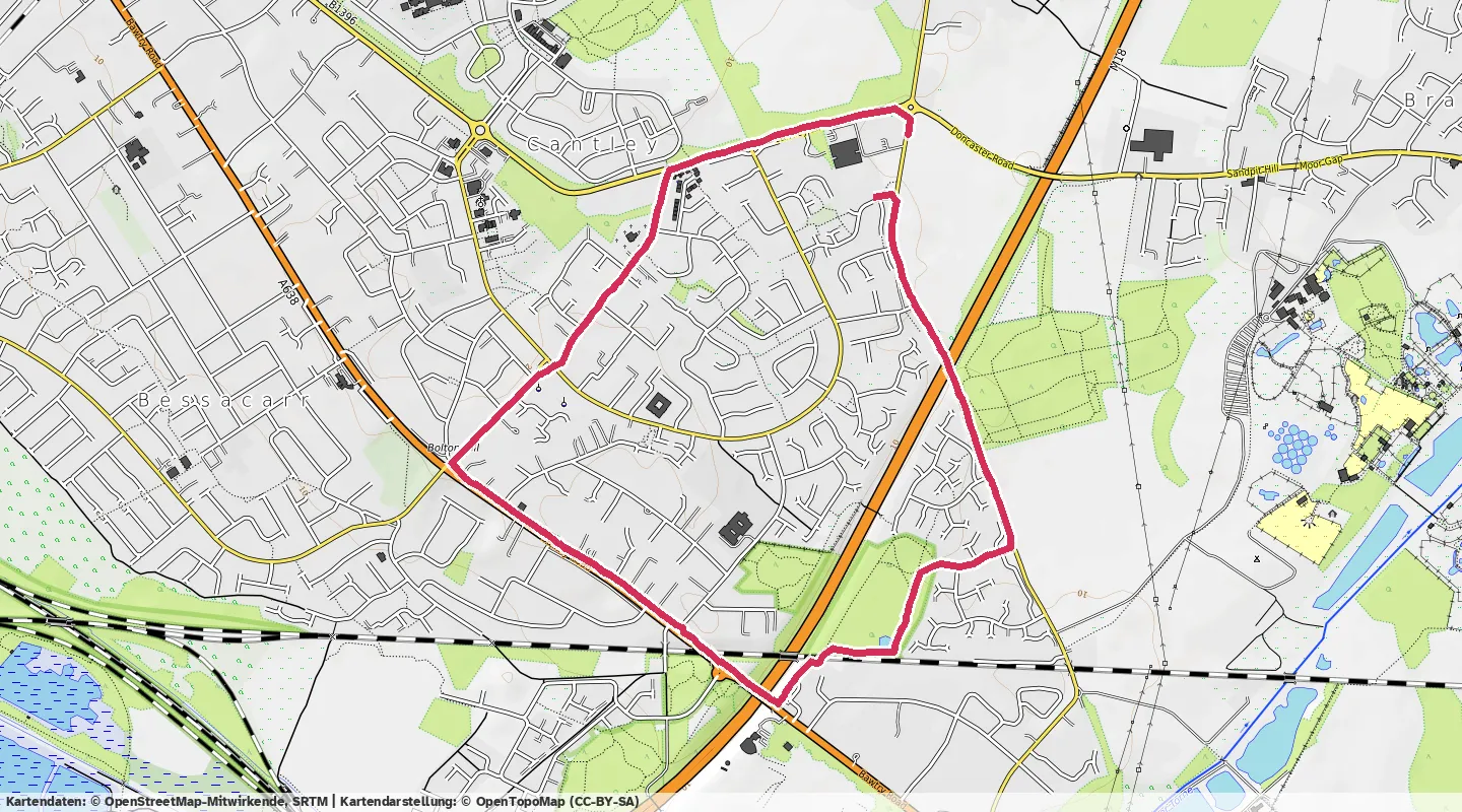 Route map for 🏃‍♂️ ⏰00:27:31 📏5km ⏱️5:29/km 🛫27m 🧁496Kcal