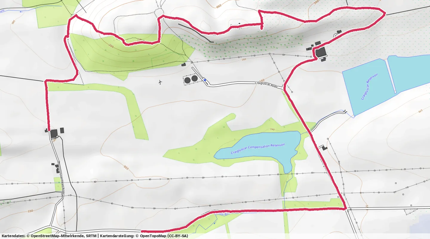 Route map for 🏃‍♂️ ⏰00:30:25 📏5.02km ⏱️6:03/km 🛫81m 🧁468Kcal
