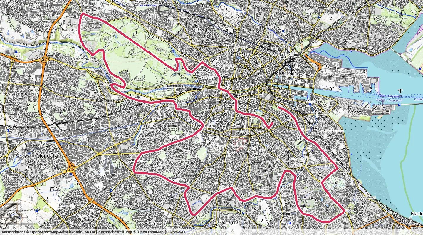 Route map for 🏃‍♂️ ⏰04:54:45 📏42.53km ⏱️6:55/km 🛫278m 🧁4,327Kcal