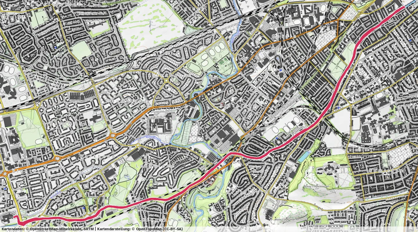 Route map for 🏃‍♂️ ⏰01:02:47 📏11.96km ⏱️5:14/km 🛫41m ❤️‍🔥172bpm 🧁1,091Kcal