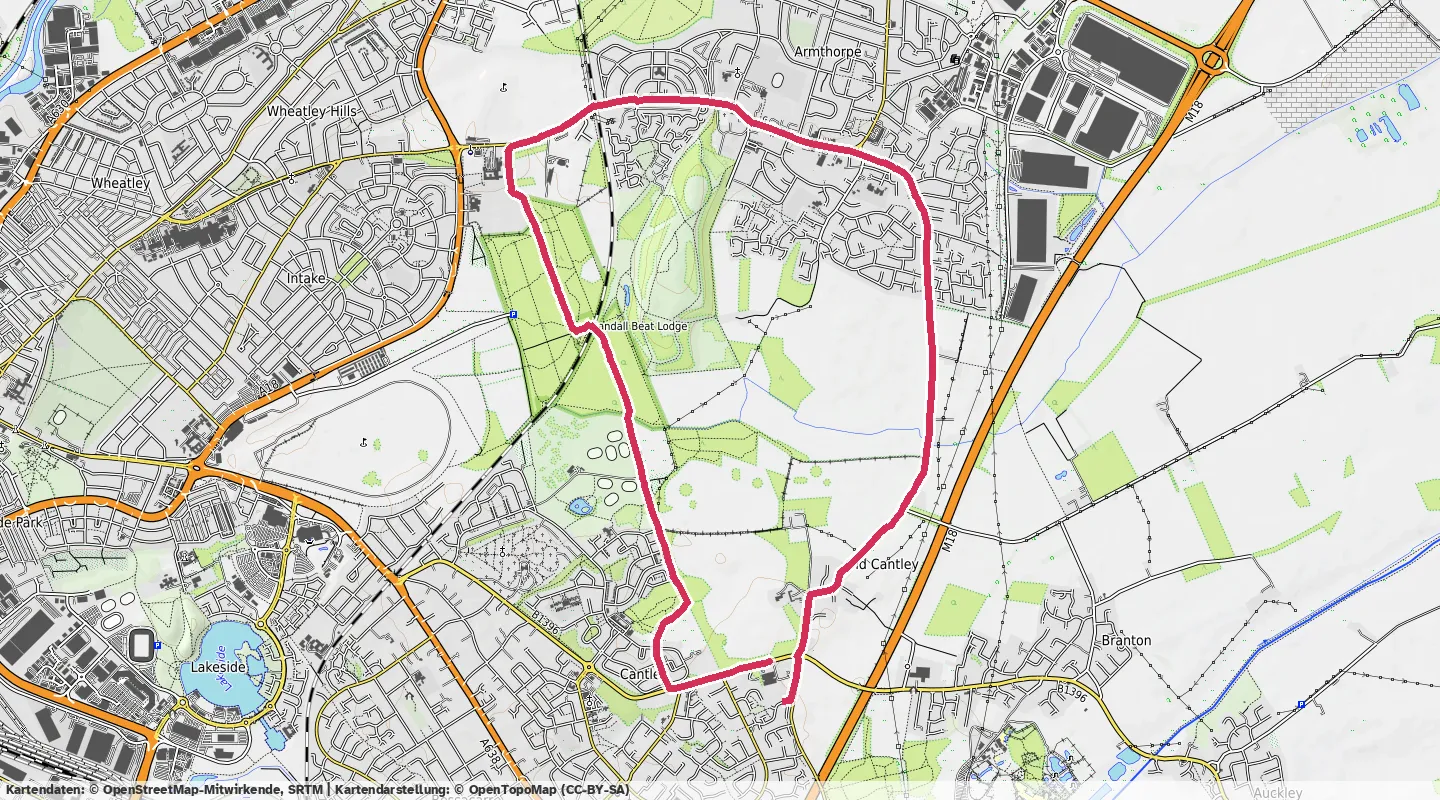 Route map for 🏃‍♂️ ⏰00:57:21 📏10.03km ⏱️5:43/km 🛫53m 🧁951Kcal