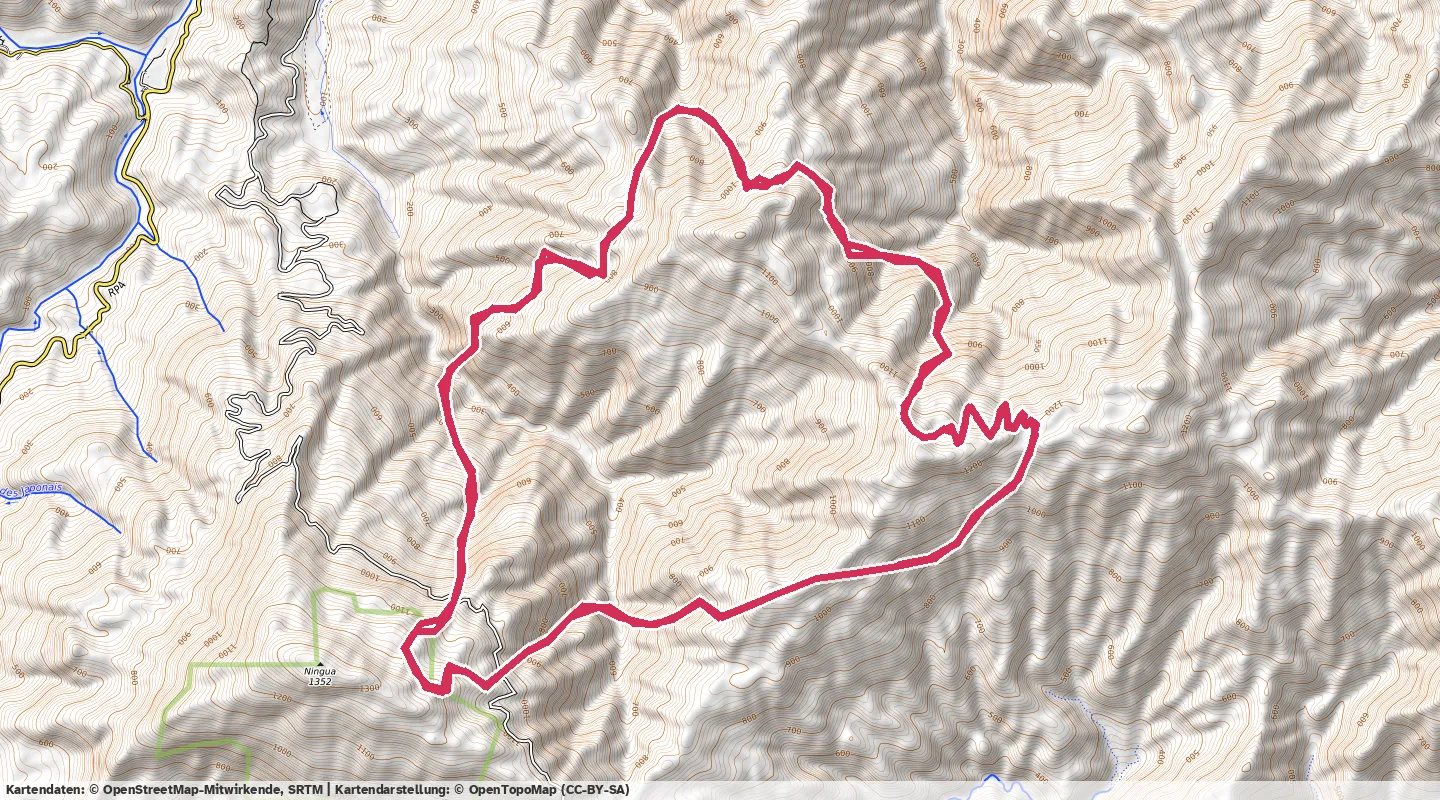 Route map for 🚴‍♂️ ⏰01:30:53 📏45.4km 🛫309m ❤️‍🔥146bpm 🪫149W 🧁778Kcal
