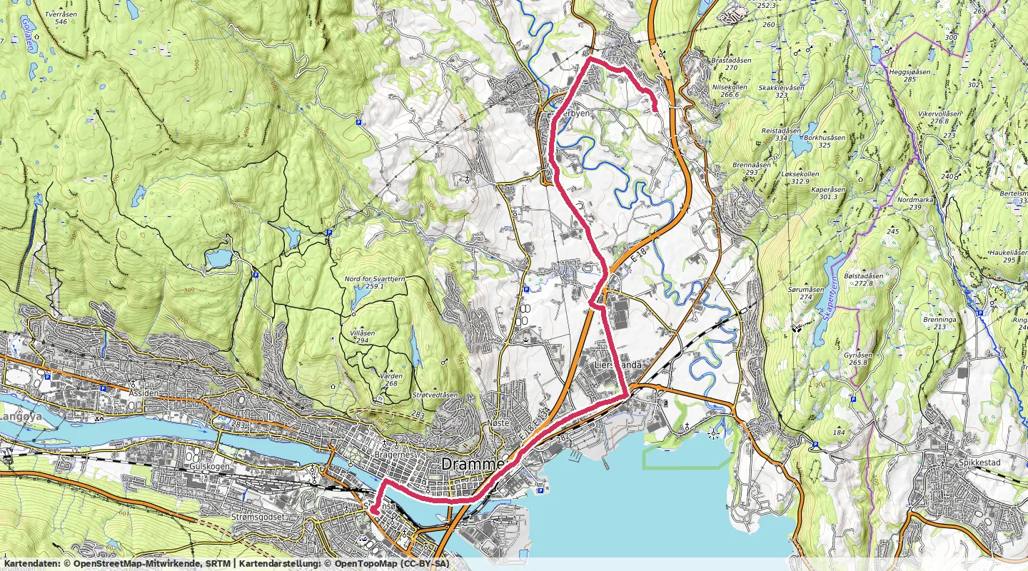 Route map for 🚴‍♂️ ⏰00:29:07 📏10.75km 🛫17m 🪫84W 🧁163Kcal