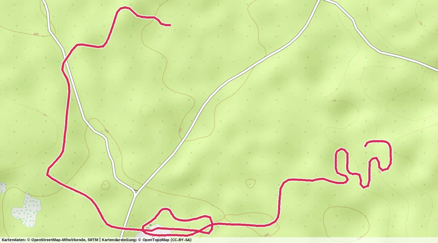 Route map for 🚴‍♂️ ⏰00:11:53 📏4.44km 🛫53m ❤️‍🔥121bpm 🪫120W 🧁90Kcal