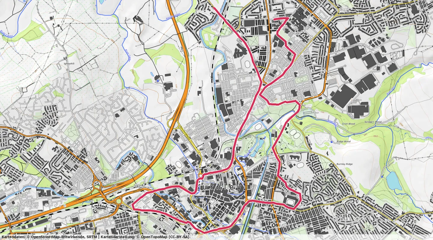 Route map for 🏃‍♂️ ⏰01:00:57 📏10.09km ⏱️6:02/km 🛫91m 🧁912Kcal