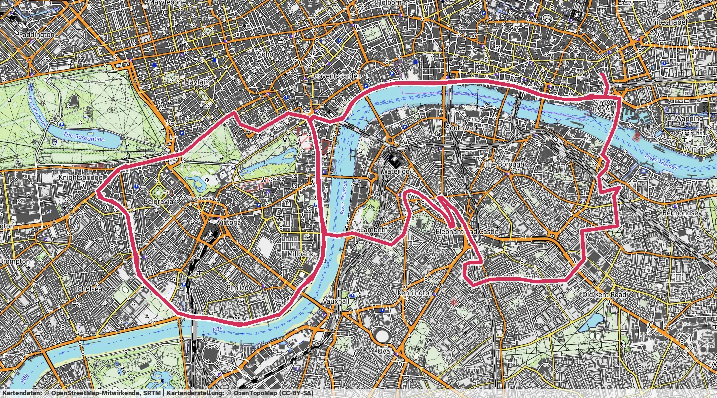 Route map for 🚴‍♂️ ⏰01:30:16 📏34.3km 🛫276m ❤️‍🔥119bpm 🪫96W 🧁497Kcal
