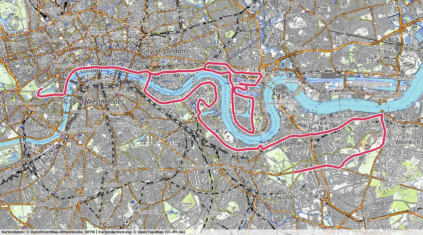 Route map for 🏃‍♂️ ⏰04:22:36 📏43.36km ⏱️6:03/km 🛫145m 🧁4,397Kcal
