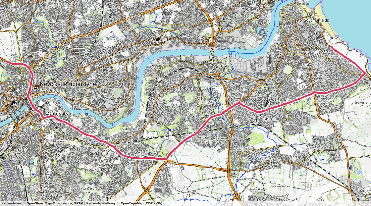 Route map for 🏃‍♂️ ⏰02:25:55 📏21.48km 🛫122m 🧁2933Kcal