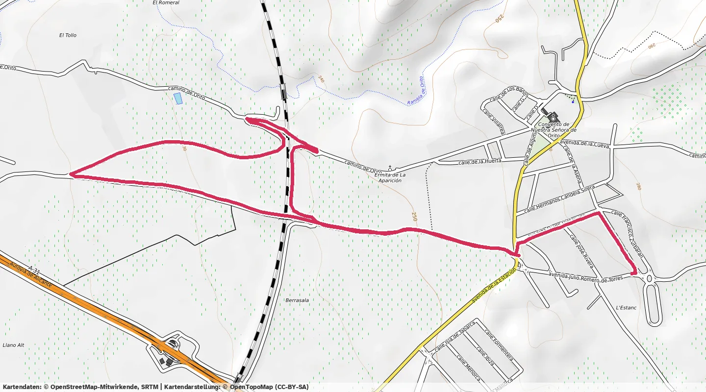 Route map for 🏃‍♂️ ⏰00:27:20 📏5.03km ⏱️5:26/km 🛫36m 🧁442Kcal