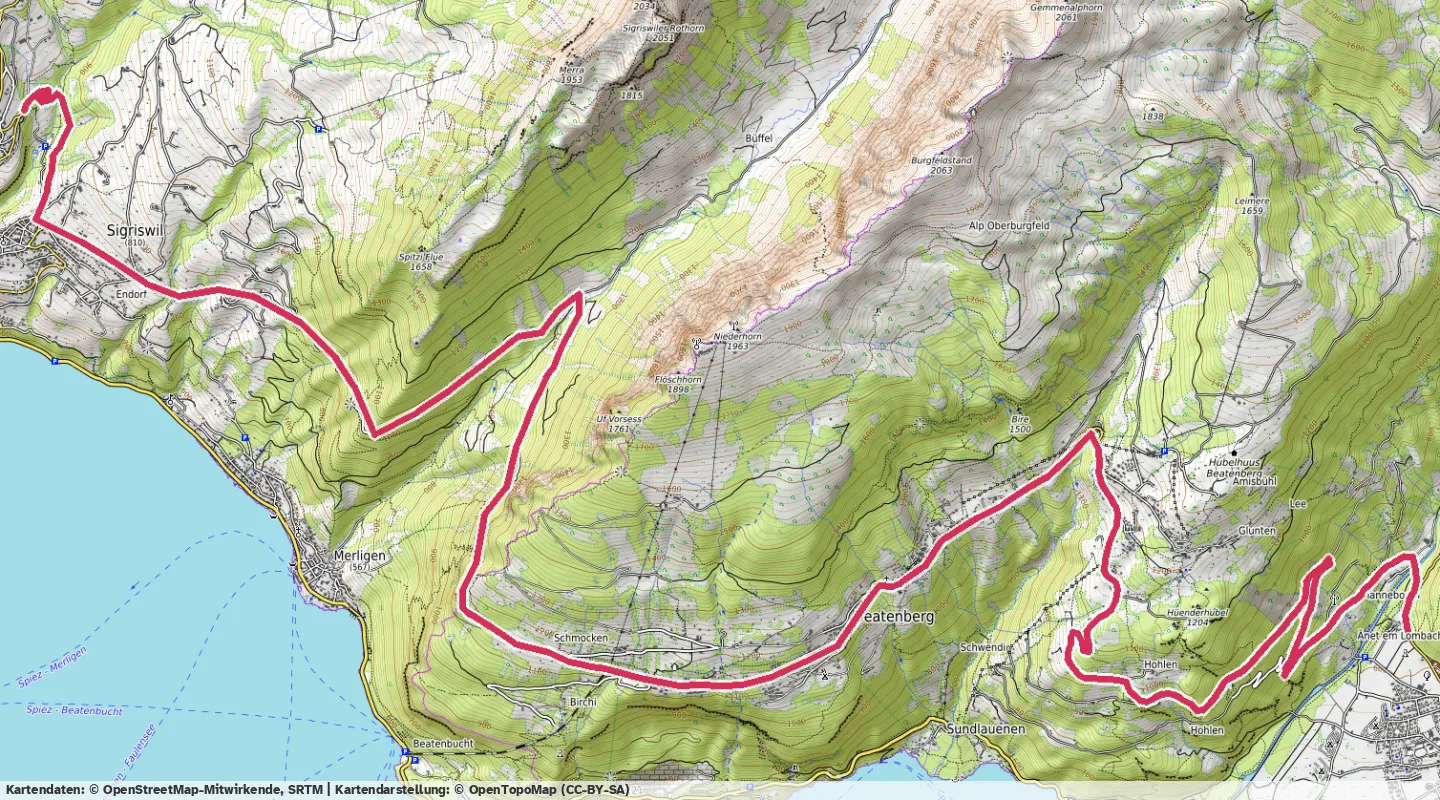 Route map for 🚴‍♂️ ⏰01:09:50 📏21.76km 🛫752m ❤️‍🔥152bpm 🪫219W 🧁916Kcal