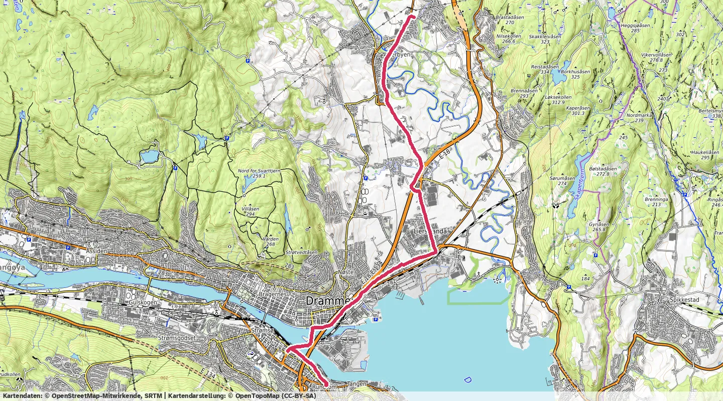 Route map for 🏃‍♂️ ⏰00:53:03 📏10.04km ⏱️5:17/km 🛫55m 🧁908Kcal