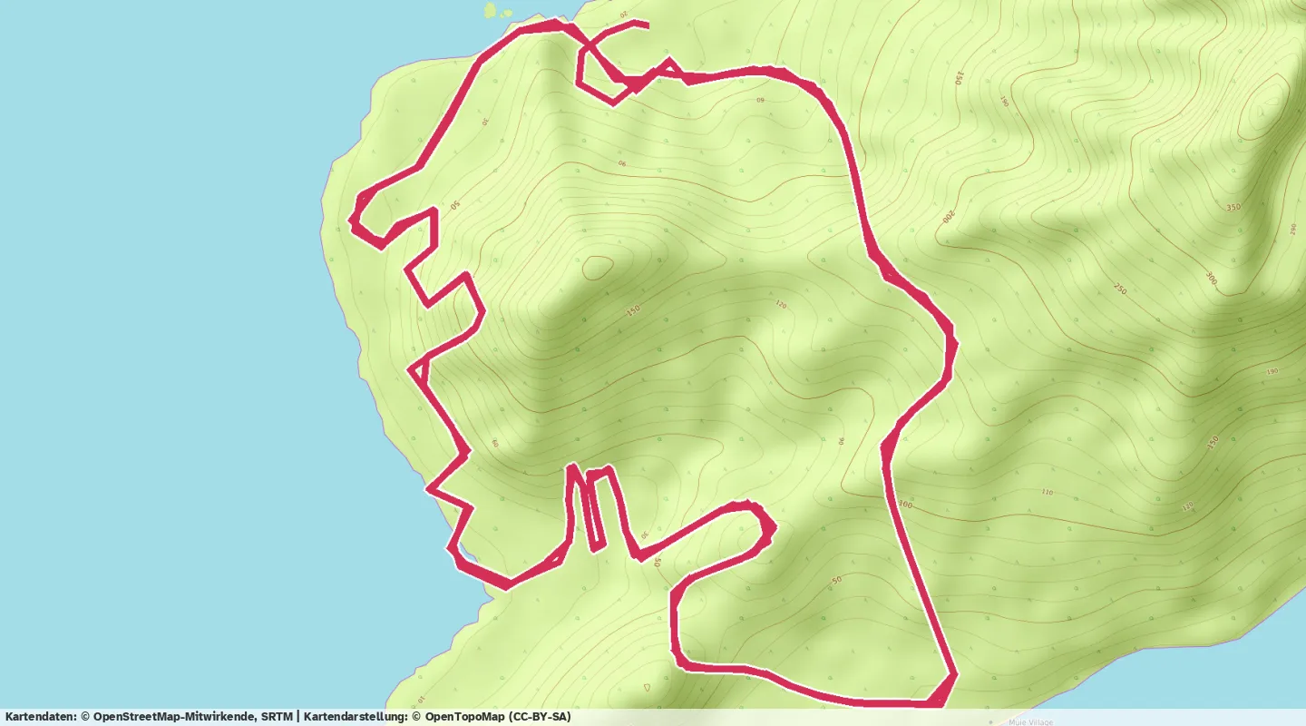 Route map for 🚴‍♂️ ⏰00:59:38 📏26.54km 🛫144m ❤️‍🔥120bpm 🪫99W 🧁340Kcal