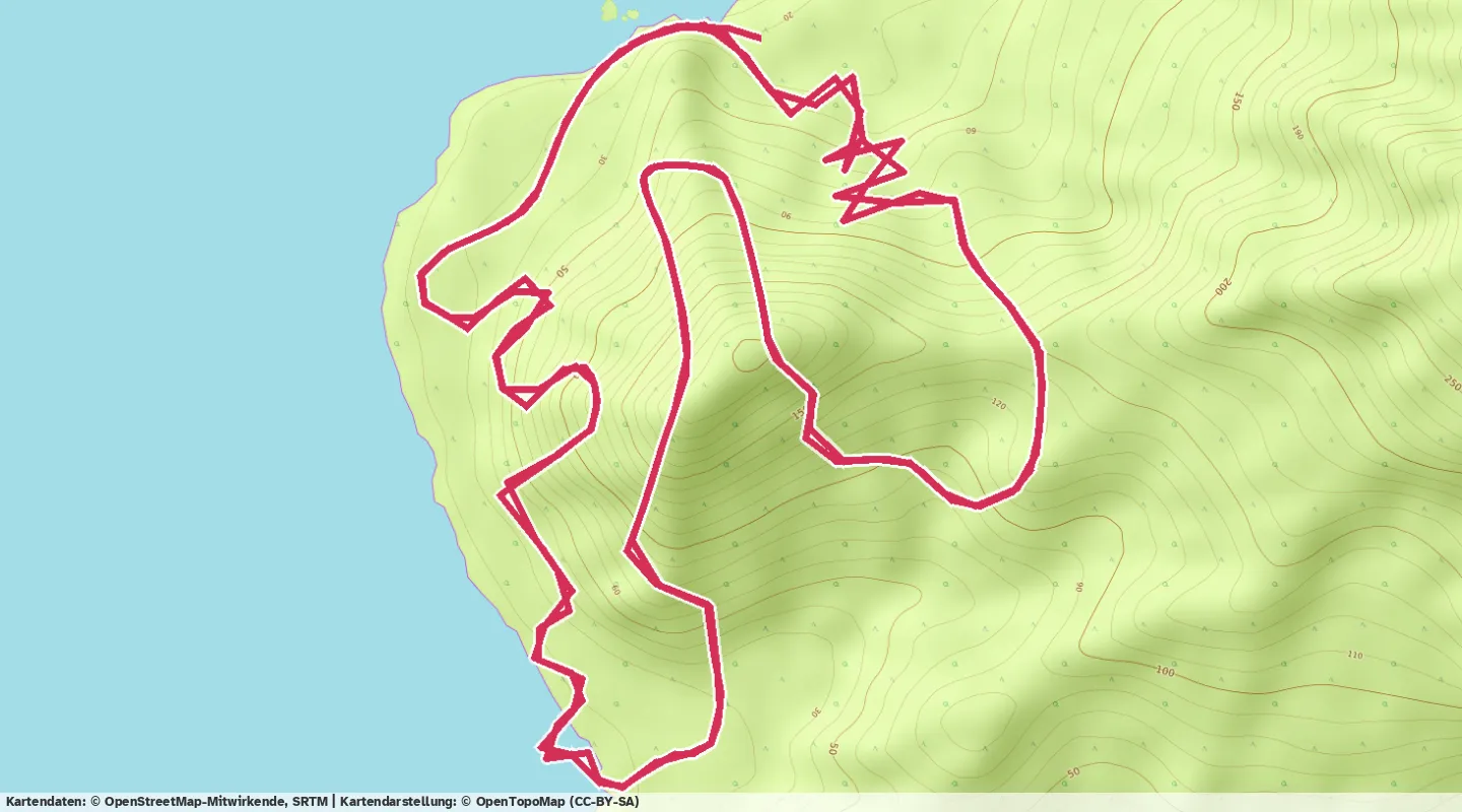 Route map for 🚴‍♂️ ⏰00:43:58 📏18.73km 🛫217m ❤️‍🔥160bpm 🪫140W 🧁384Kcal