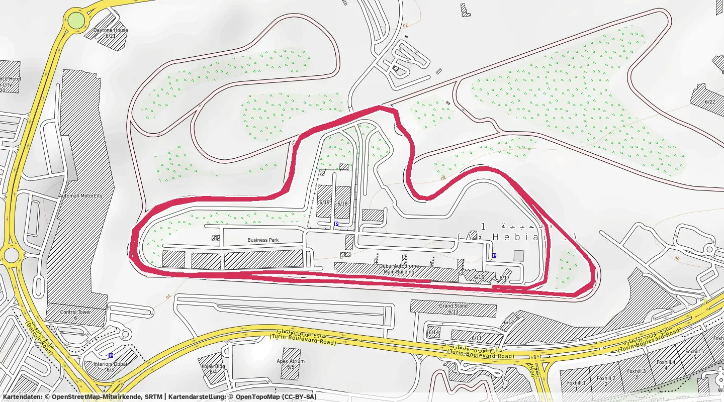 Route map for 🚴‍♂️ ⏰00:17:09 📏7.18km 🛫45m ❤️‍🔥131bpm 🪫131W 🧁162Kcal