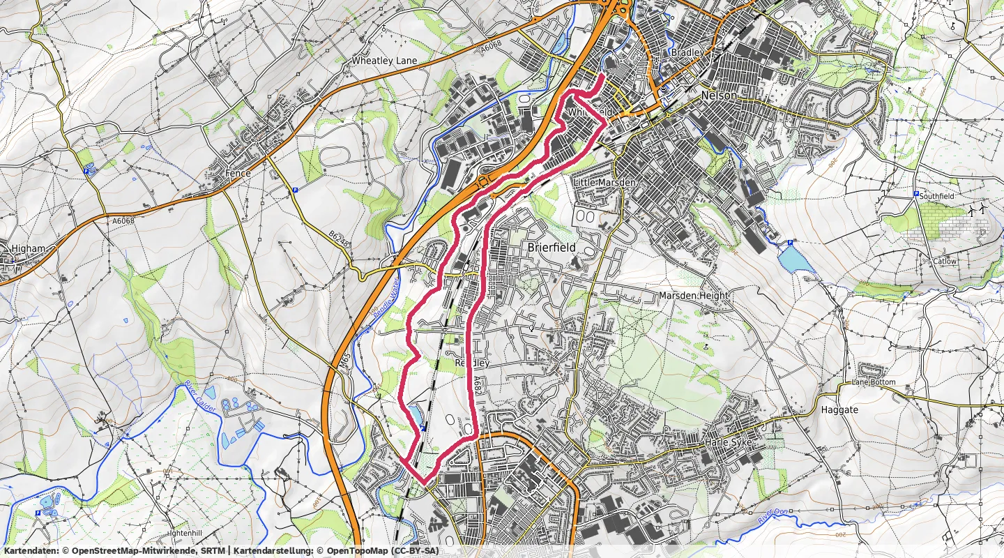 Route map for 🏃‍♂️ ⏰01:05:04 📏9.12km ⏱️7:08/km 🛫34m ❤️‍🔥150bpm 🧁961Kcal