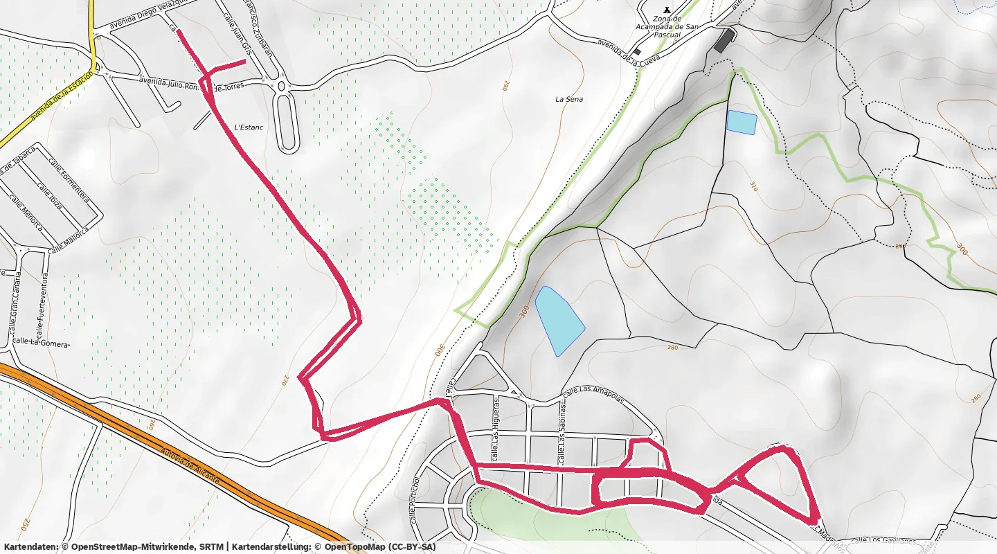 Route map for 🏃‍♂️ ⏰00:00:04 📏0.02km ⏱️3:53/km 🧁1Kcal