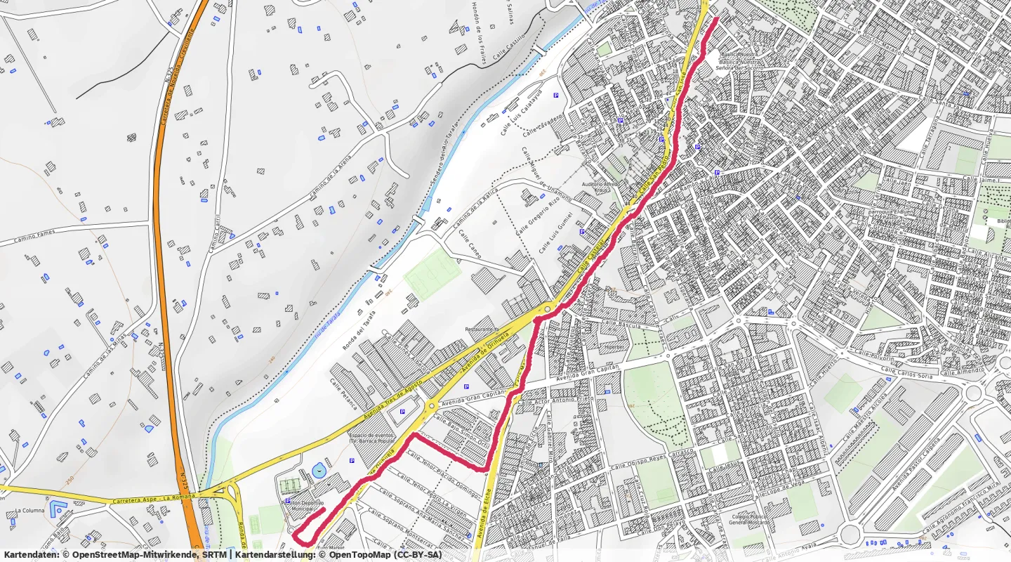 Route map for 🏃‍♂️ ⏰00:08:19 📏1.58km ⏱️5:16/km 🛫13m 🧁144Kcal