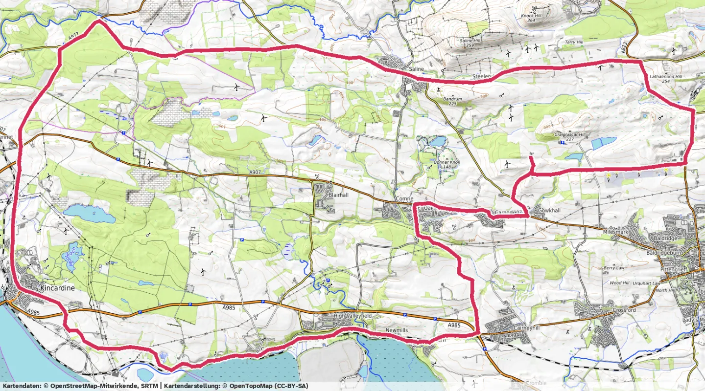 Route map for 🚴‍♂️ ⏰01:55:05 📏48.09km 🛫302m ❤️‍🔥158bpm 🪫127W 🧁975Kcal