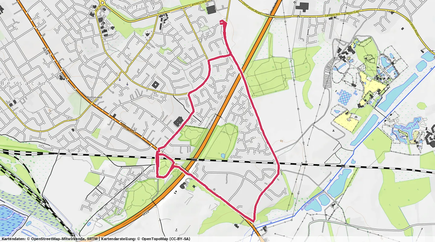 Route map for 🏃‍♂️ ⏰00:54:31 📏8.24km ⏱️6:37/km 🛫112m 🧁832Kcal
