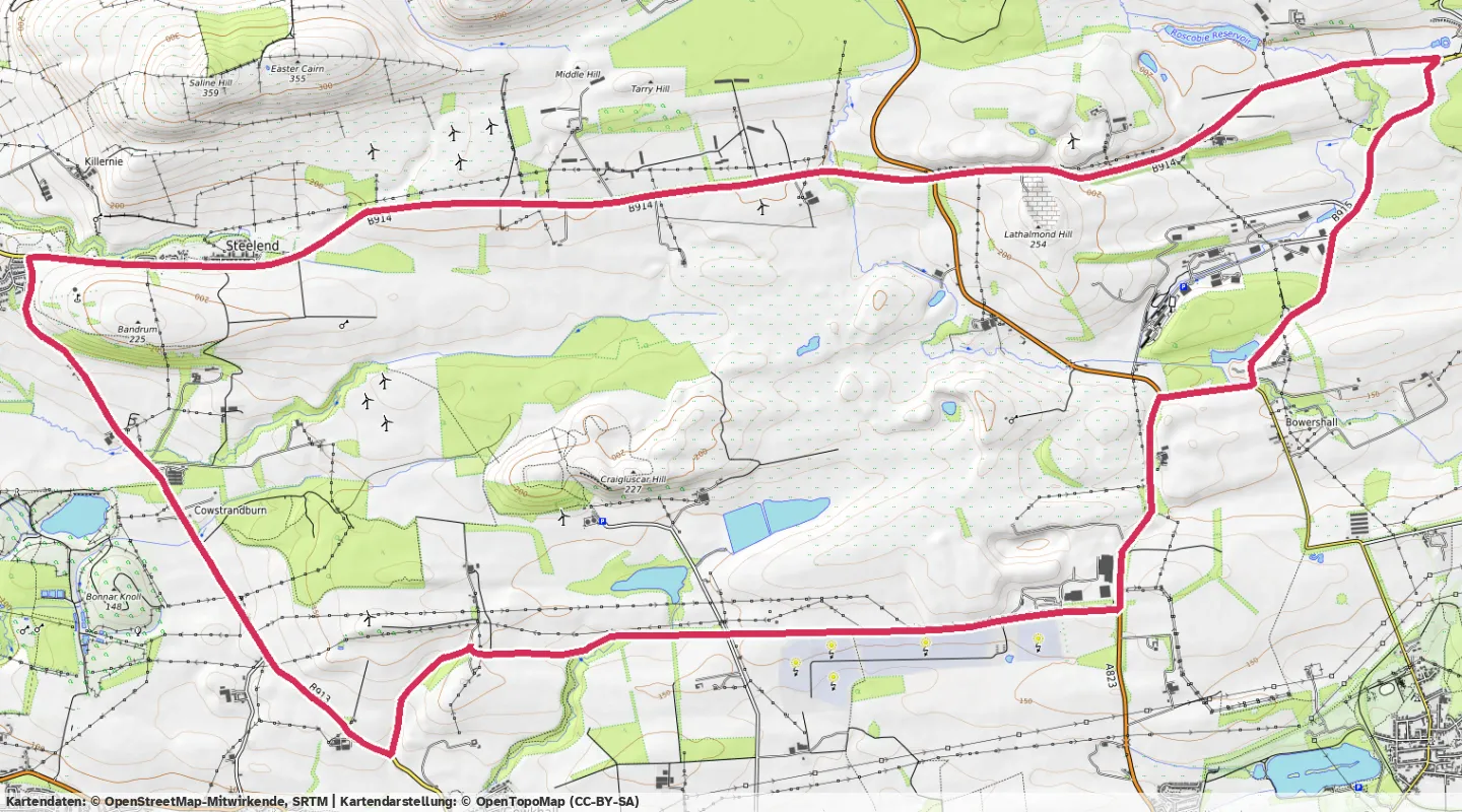 Route map for 🚴‍♂️ ⏰00:48:26 📏20.19km 🛫187m ❤️‍🔥165bpm 🪫129W 🧁418Kcal