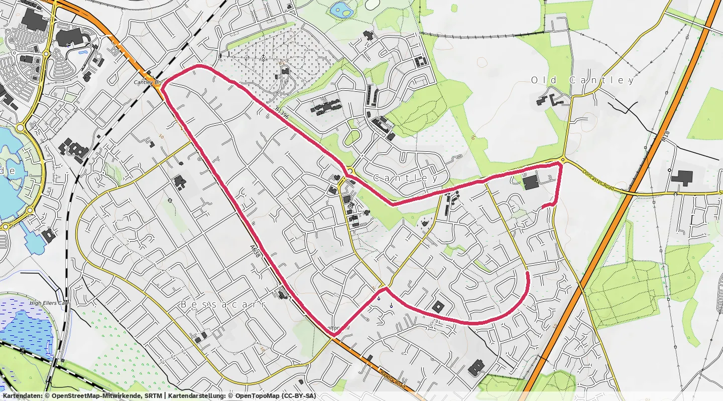 Route map for 🏃‍♂️ ⏰00:31:21 📏6.07km ⏱️5:09/km 🛫17m 🧁569Kcal