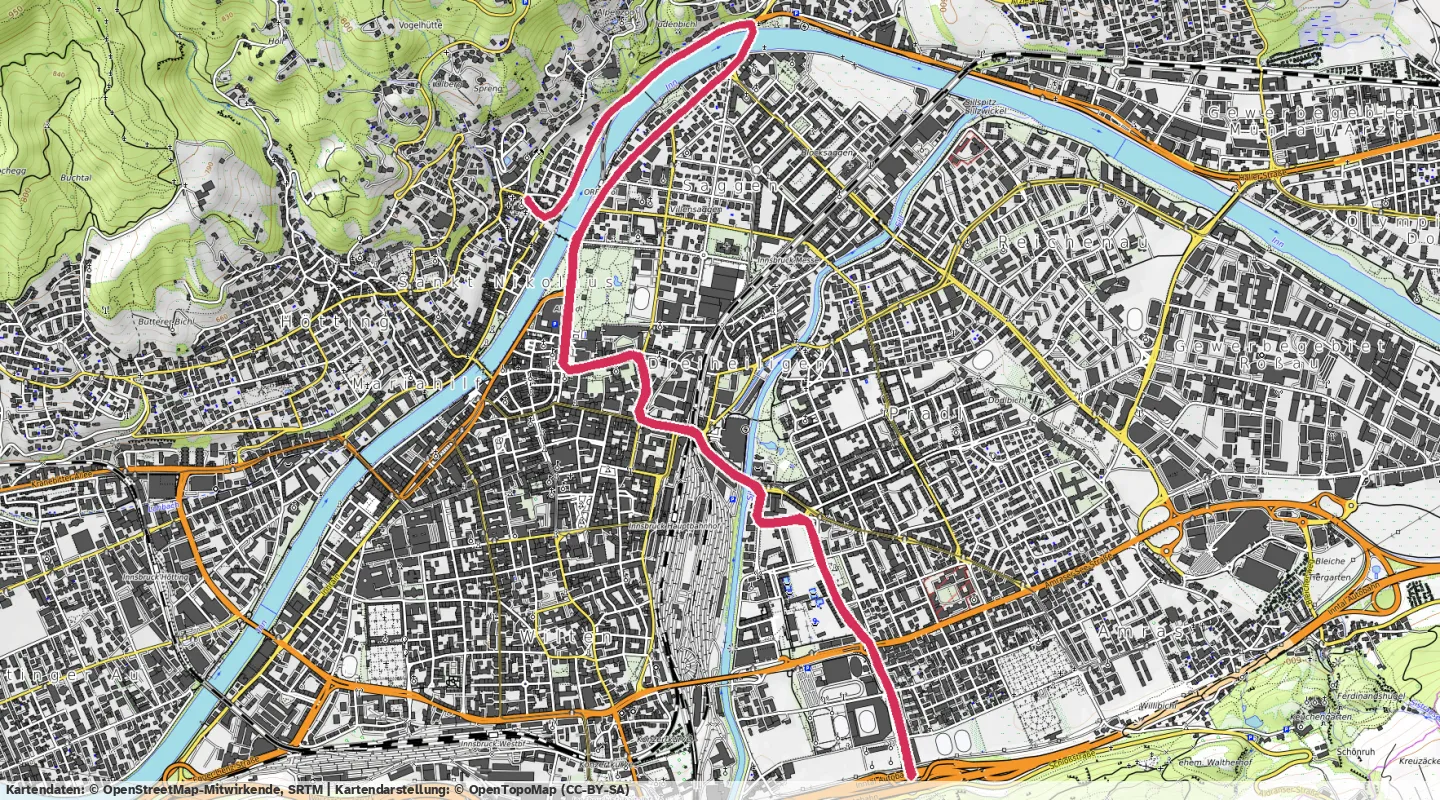 Route map for 🚴‍♂️ ⏰00:21:39 📏8.68km 🛫53m 🪫99W 🧁122Kcal