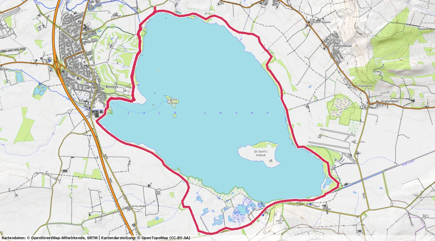 Route map for 🏃‍♂️ ⏰02:23:09 📏26.76km ⏱️5:20/km 🛫54m 🧁2,443Kcal