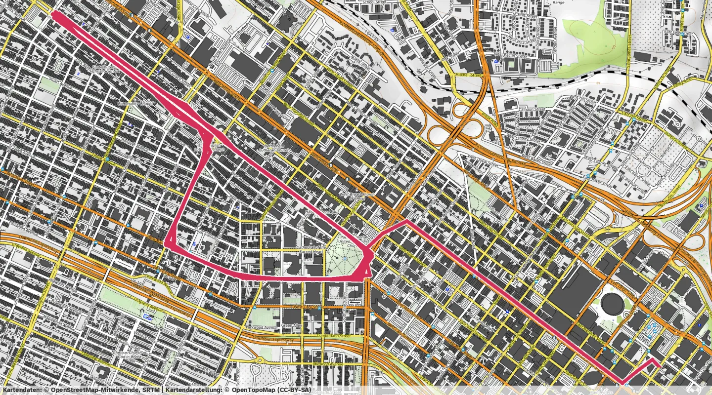 Route map for 🚴‍♂️ ⏰01:00:22 📏35.7km 🛫84m 🪫155W 🧁547Kcal