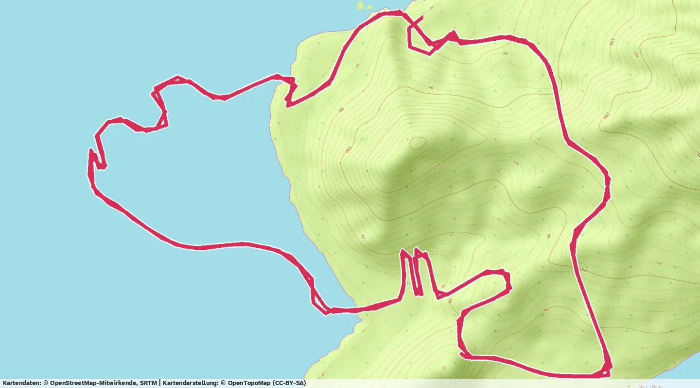 Route map for 🚴‍♂️ ⏰00:49:57 📏29.2km 🛫111m ❤️‍🔥147bpm 🪫152W 🧁474Kcal