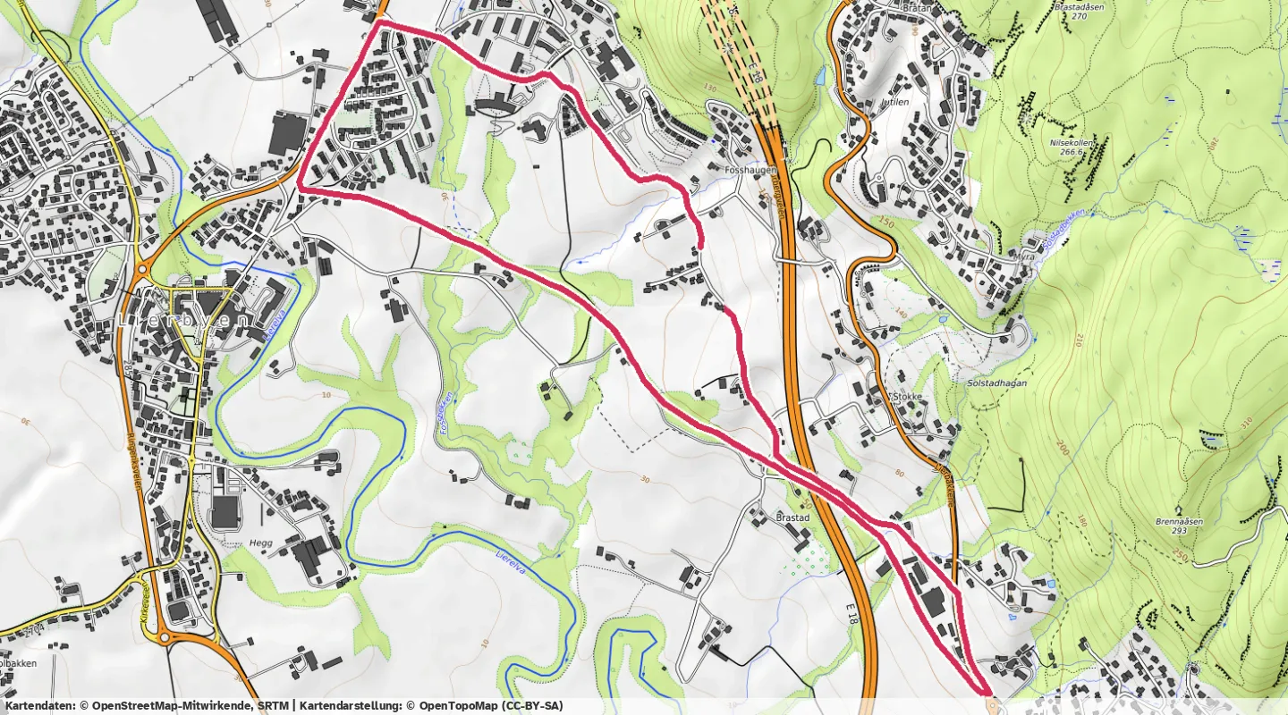 Route map for 🏃‍♂️ ⏰00:28:34 📏5.55km ⏱️5:09/km 🛫55m 🧁494Kcal