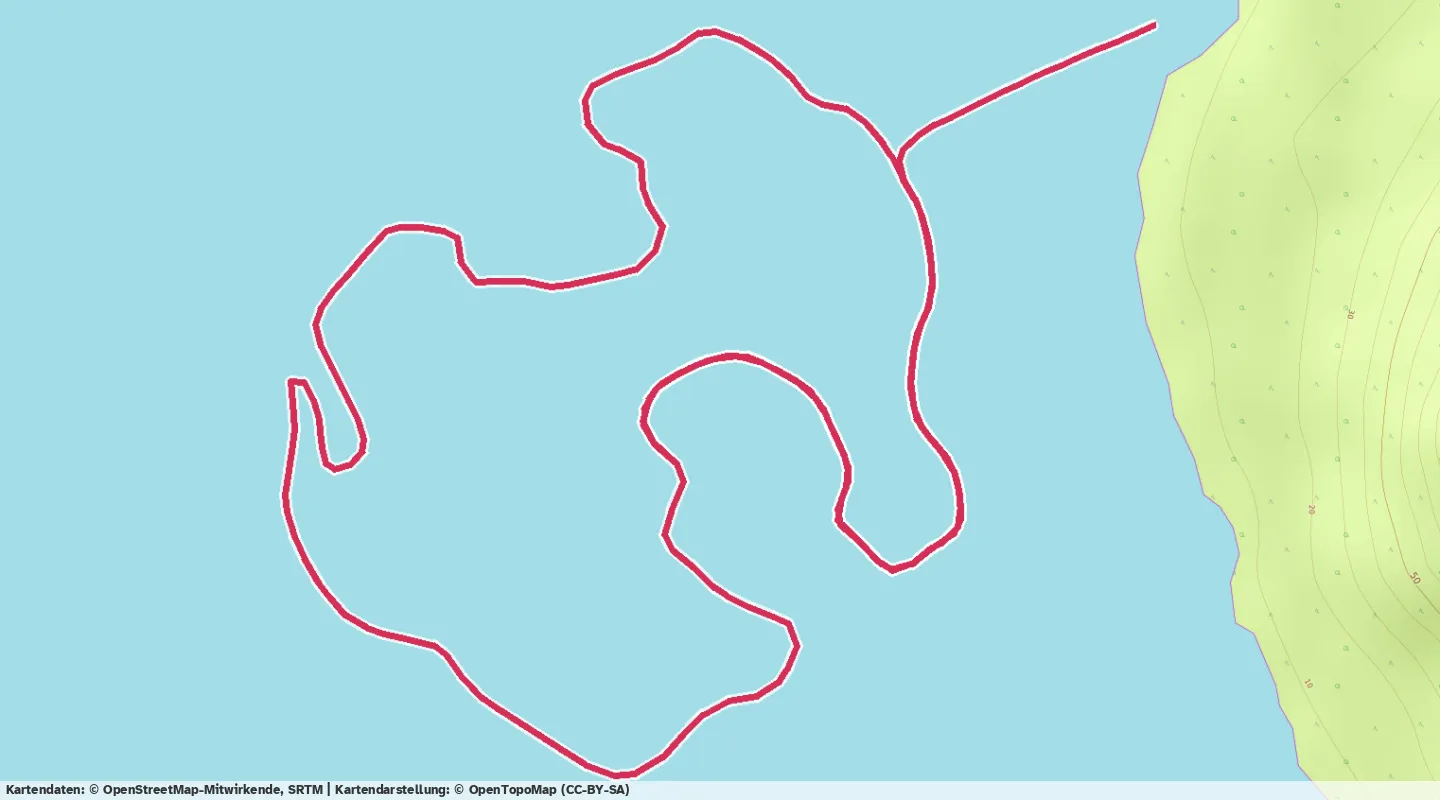 Route map for 🚴‍♂️ ⏰00:09:49 📏5.6km 🛫27m ❤️‍🔥165bpm 🪫214W 🧁120Kcal
