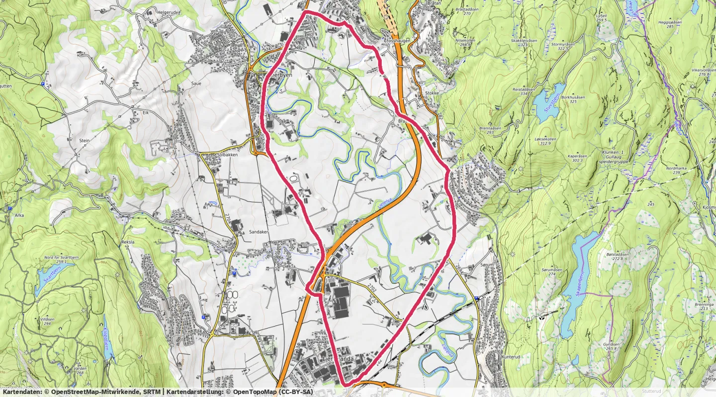 Route map for 🏃‍♂️ ⏰00:53:16 📏10.78km ⏱️4:56/km 🛫82m 🧁958Kcal