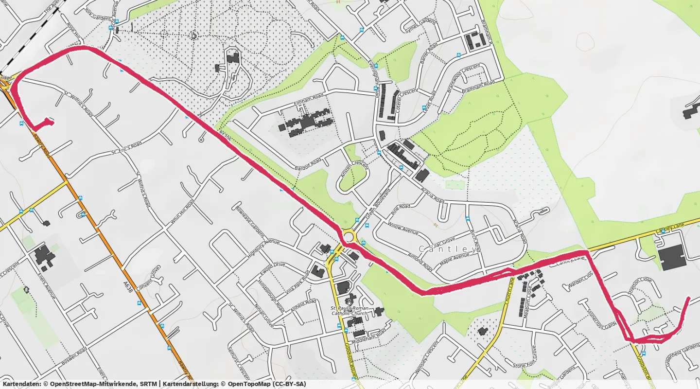Route map for 🚶‍♂️‍➡️ ⏰01:03:30 📏6.06km 🧁595Kcal