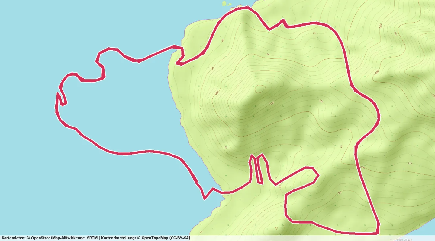 Route map for 🚴‍♂️ ⏰00:36:35 📏20.92km 🛫76m ❤️‍🔥127bpm 🪫133W 🧁278Kcal