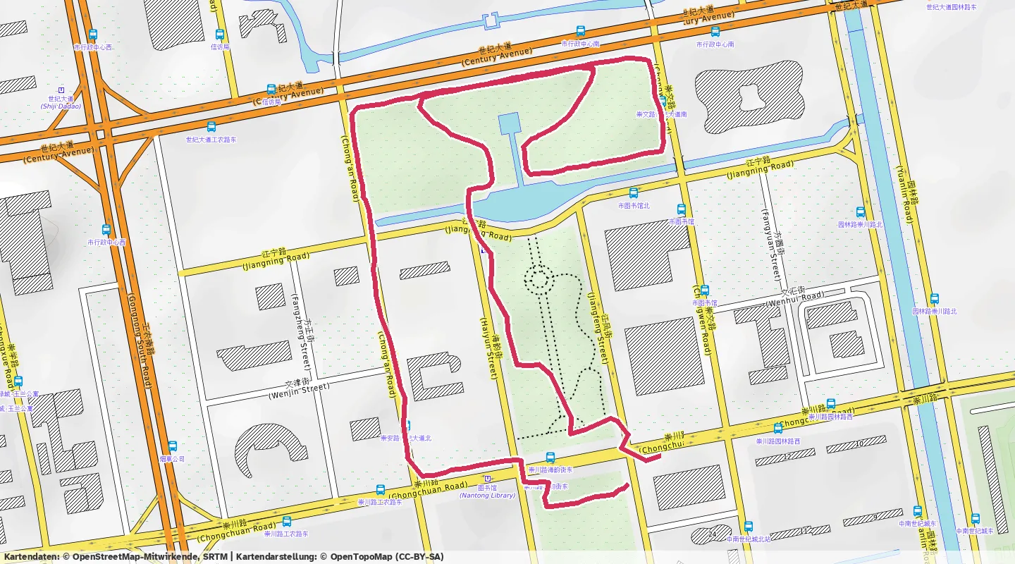 Route map for 🏃‍♂️ ⏰00:28:42 📏3.08km ⏱️9:20/km 🛫13m 🧁215Kcal