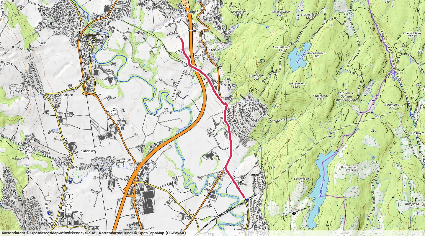 Route map for 🏃‍♂️ ⏰00:16:50 📏3.03km ⏱️5:33/km 🛫78m 🧁293Kcal