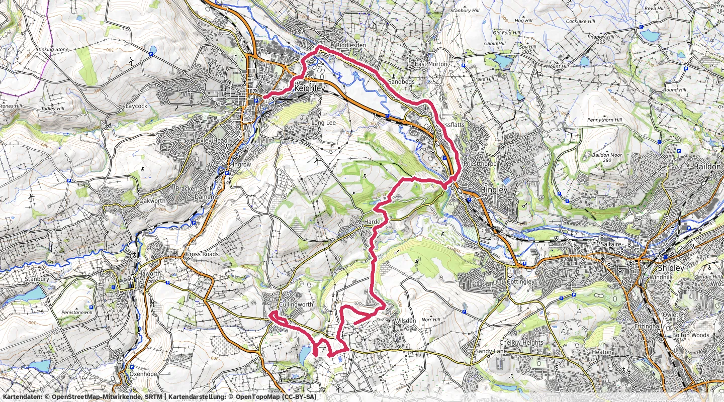 Route map for 🚶‍♂️‍➡️ ⏰03:58:58 📏19.62km 🛫376m 🧁1,928Kcal