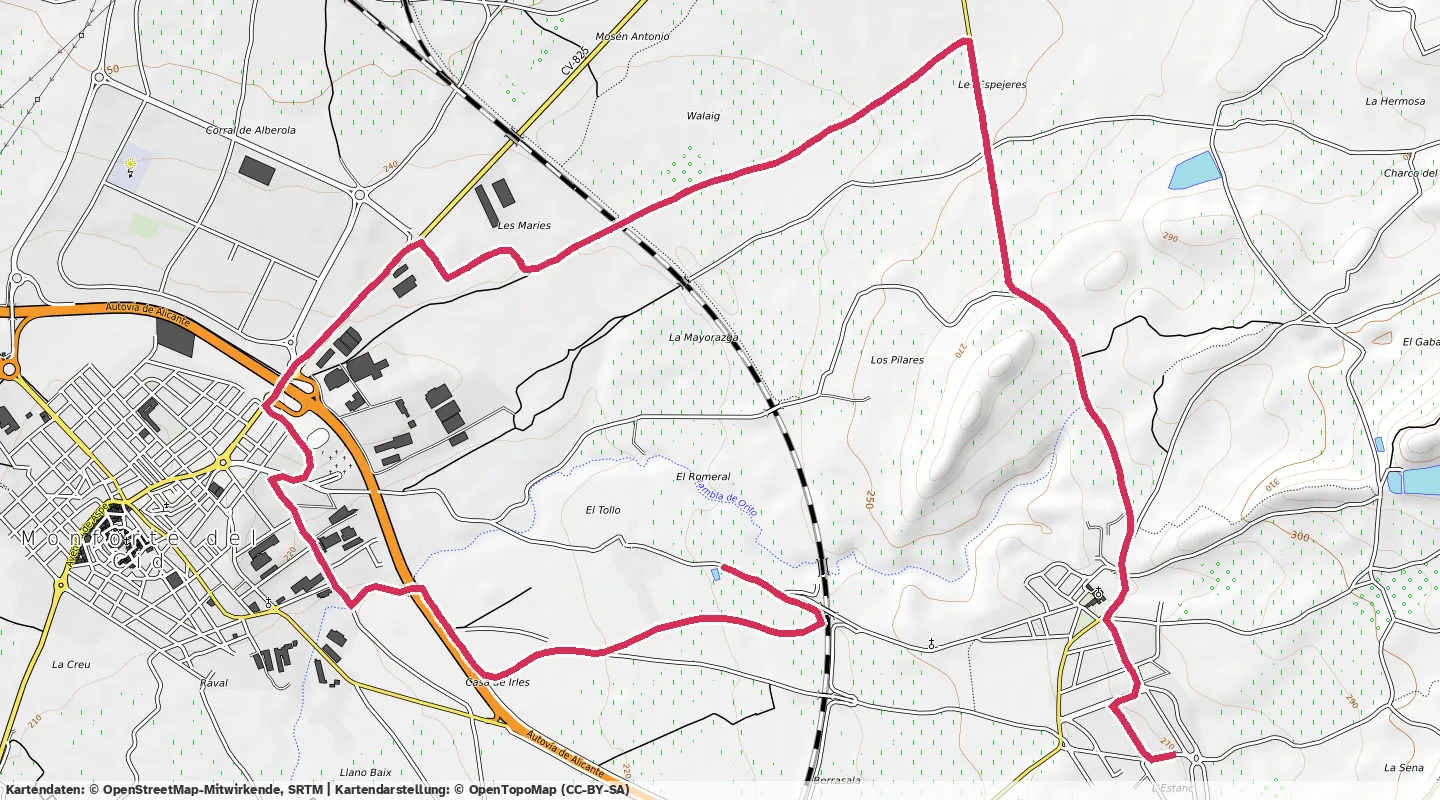 Route map for 🏃‍♂️ ⏰00:56:51 📏10.03km ⏱️5:40/km 🛫43m 🧁878Kcal