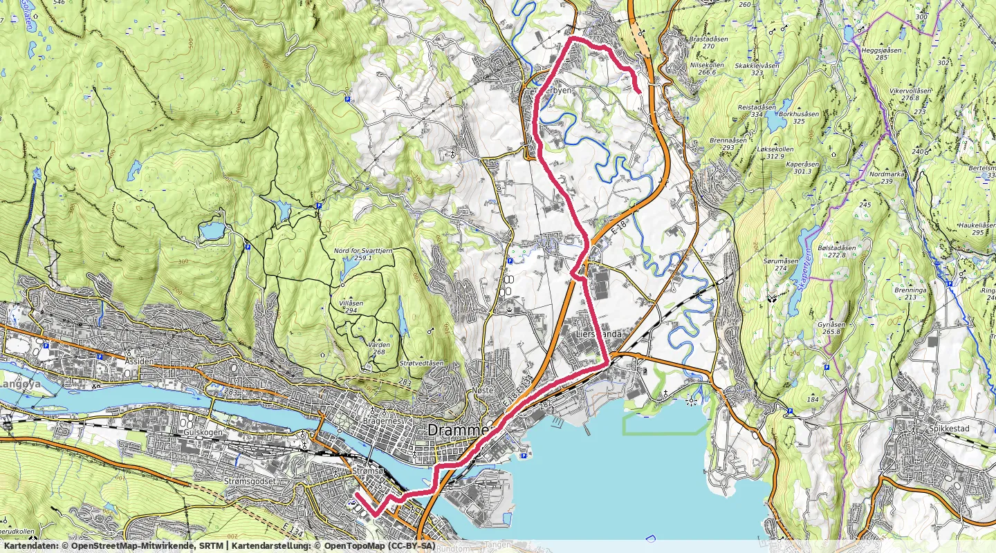 Route map for 🚴‍♂️ ⏰00:26:59 📏11.12km 🛫17m 🪫95W 🧁171Kcal