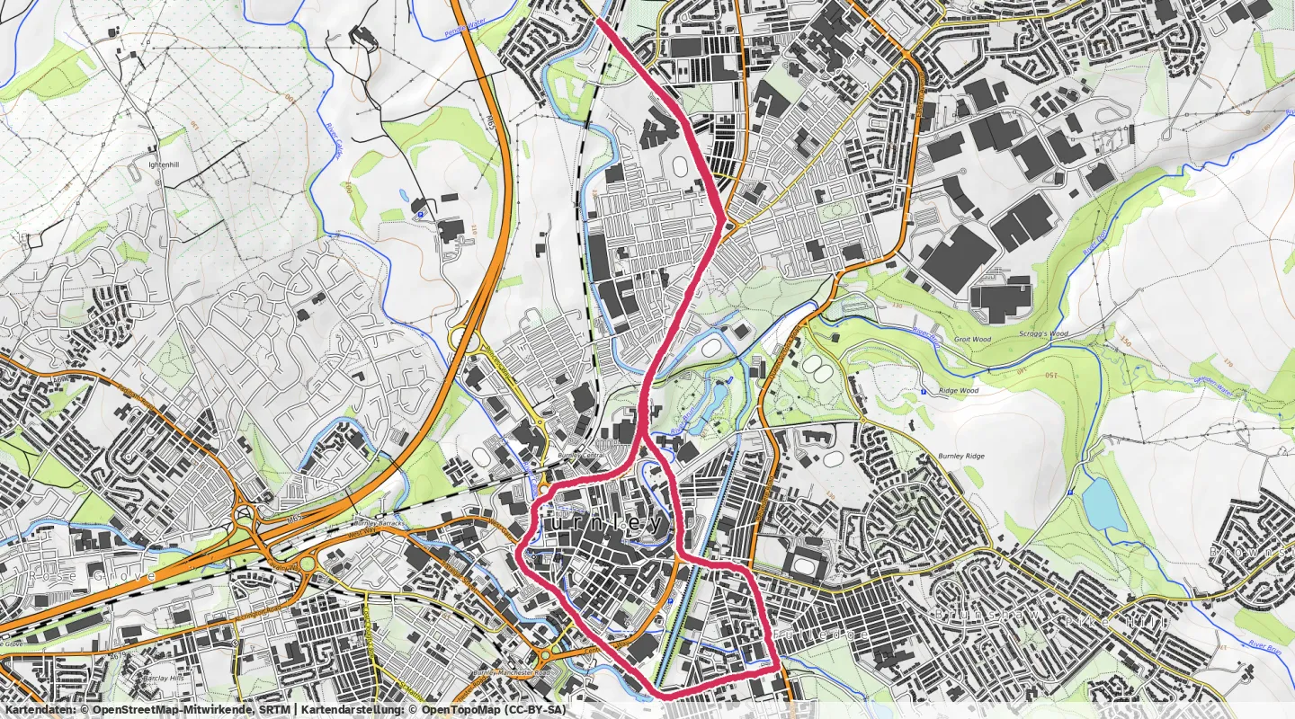 Route map for 🏃‍♂️ ⏰00:47:22 📏8km ⏱️5:55/km 🛫106m 🧁653Kcal