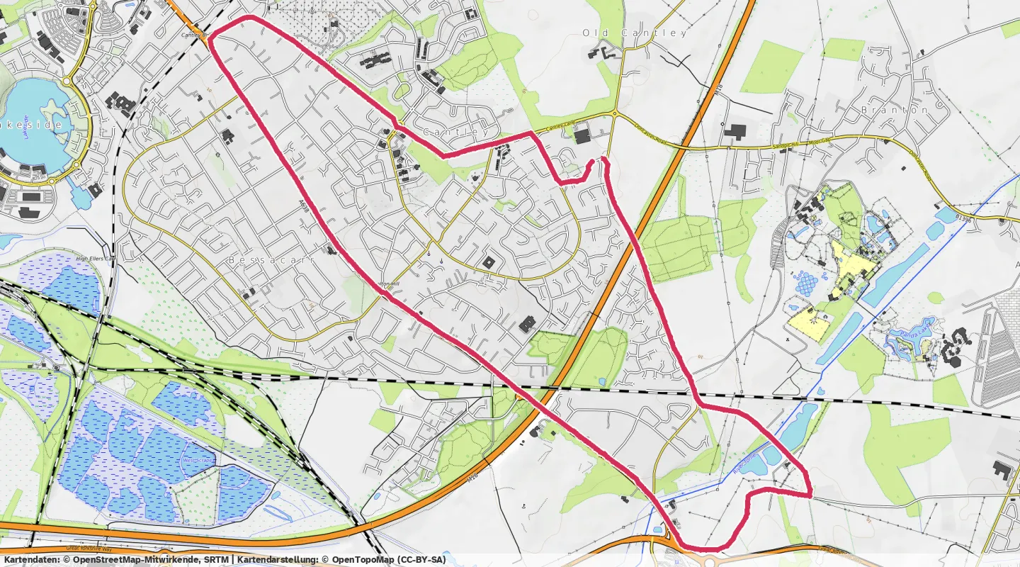 Route map for 🏃‍♂️ ⏰00:53:38 📏10km ⏱️5:21/km 🛫57m 🧁949Kcal