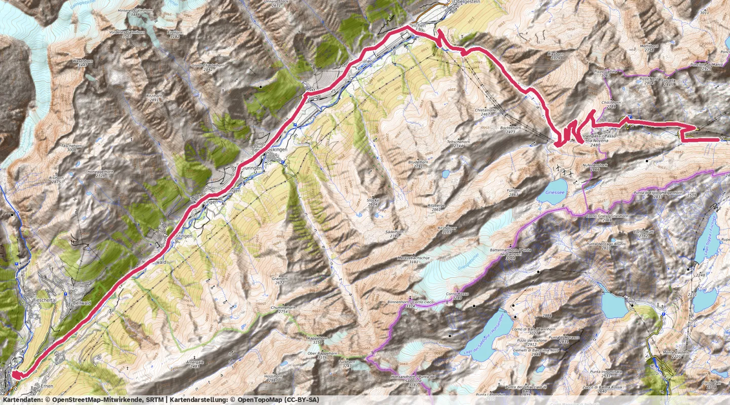 Route map for 🚴‍♂️ ⏰02:14:59 📏40.65km 🛫1491m ❤️‍🔥152bpm 🪫220W 🧁1,783Kcal