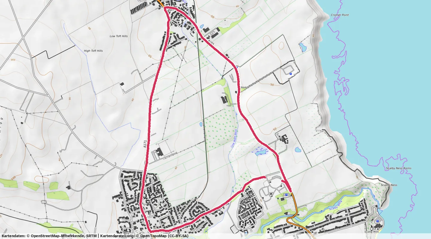 Route map for 🏃‍♂️ ⏰00:35:00 📏6.35km ⏱️5:30/km 🛫31m ❤️‍🔥166bpm 🧁697Kcal