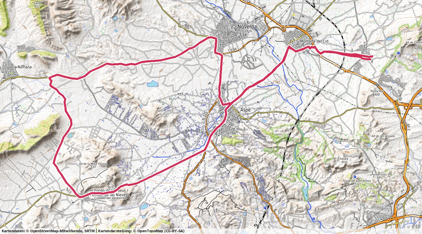 Route map for 🚴‍♂️ ⏰01:41:31 📏48.81km 🛫347m 🪫150W 🧁1,019Kcal