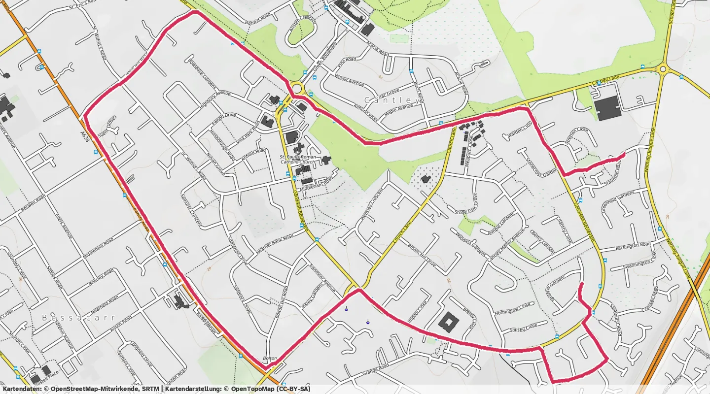 Route map for 🏃‍♂️ ⏰00:29:33 📏5km ⏱️5:54/km 🛫30m 🧁475Kcal