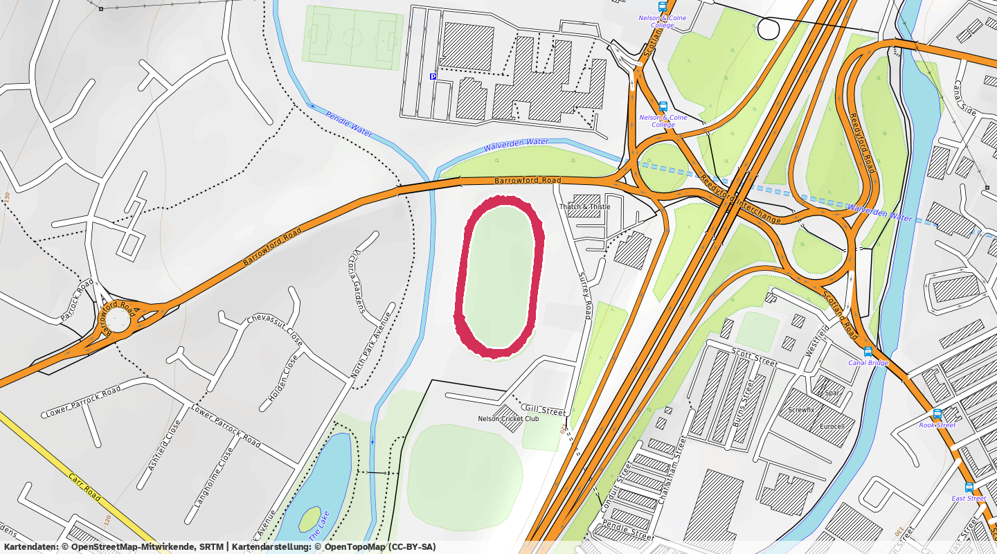 Route map for 🏃‍♂️ ⏰00:29:03 📏6.57km ⏱️4:25/km 🛫2m ❤️‍🔥170bpm 🧁657Kcal