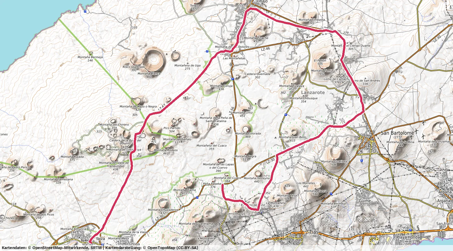 Route map for 🚴‍♂️ ⏰01:30:20 📏37.36km 🛫540m ❤️‍🔥143bpm 🪫145W 🧁749Kcal