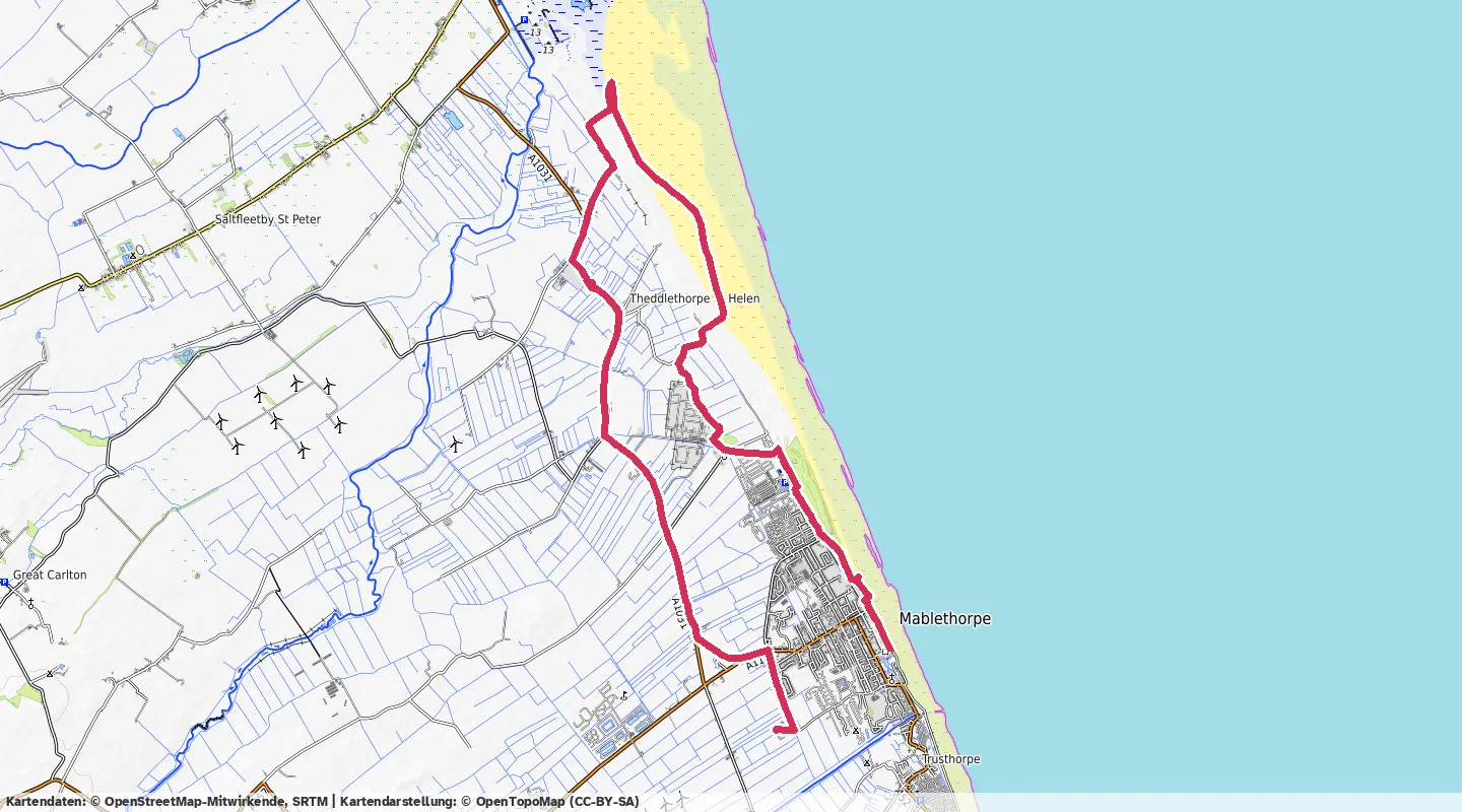 Route map for 🚶‍♂️‍➡️ ⏰04:14:50 📏19.38km 🛫6m 🧁1,261Kcal